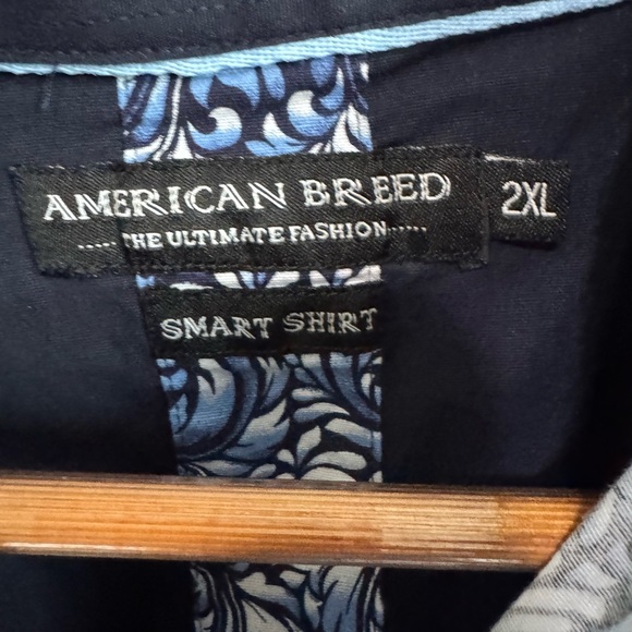 AMERICAN BREED Swirl Pattern Shirt - Picture 2 of 4
